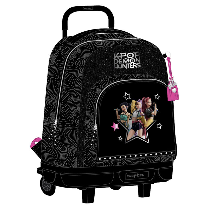 Trolley Compact Energy Kpop Demon Hunters 45 cm la casita de dumbo