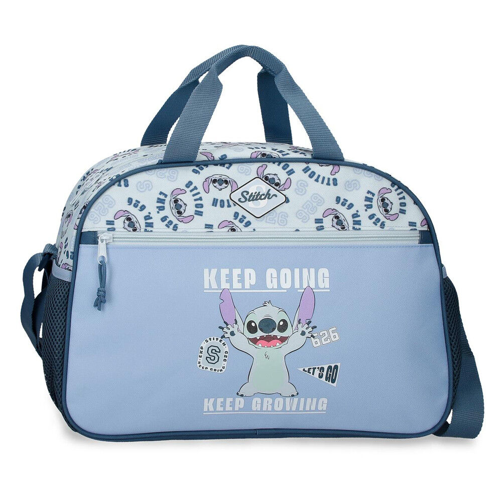 Bolsa viaje Keep Going Stitch Disney 40cm la casita de dumbo