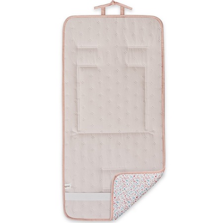 Colchoneta Reversible Pétalos Flores Interbaby