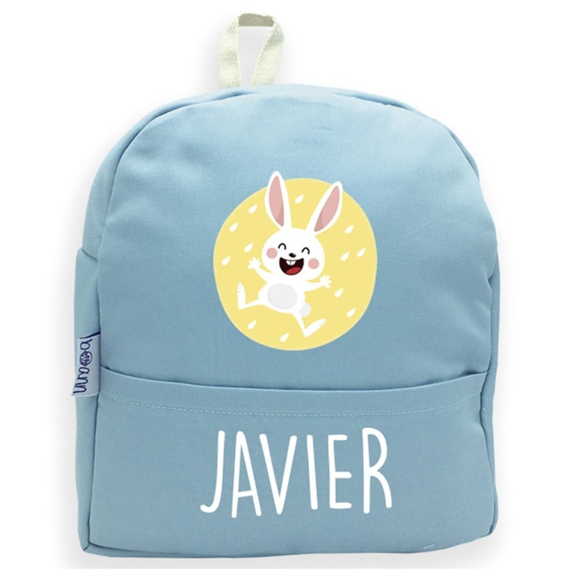Mochila Conejo con Nombre Personalizado Boann Mochila Conejo con Nombre Personalizado la casita de dumbo