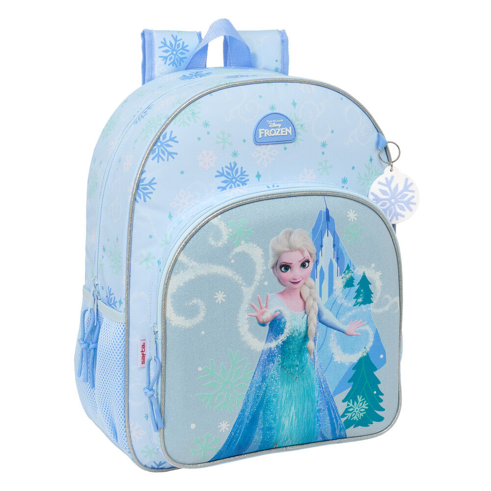 Mochila Frozen Disney 42cm adaptable azul la casita de dumbo