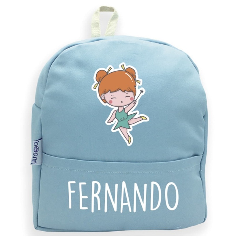 Mochila Hada con Nombre Personalizado Boann