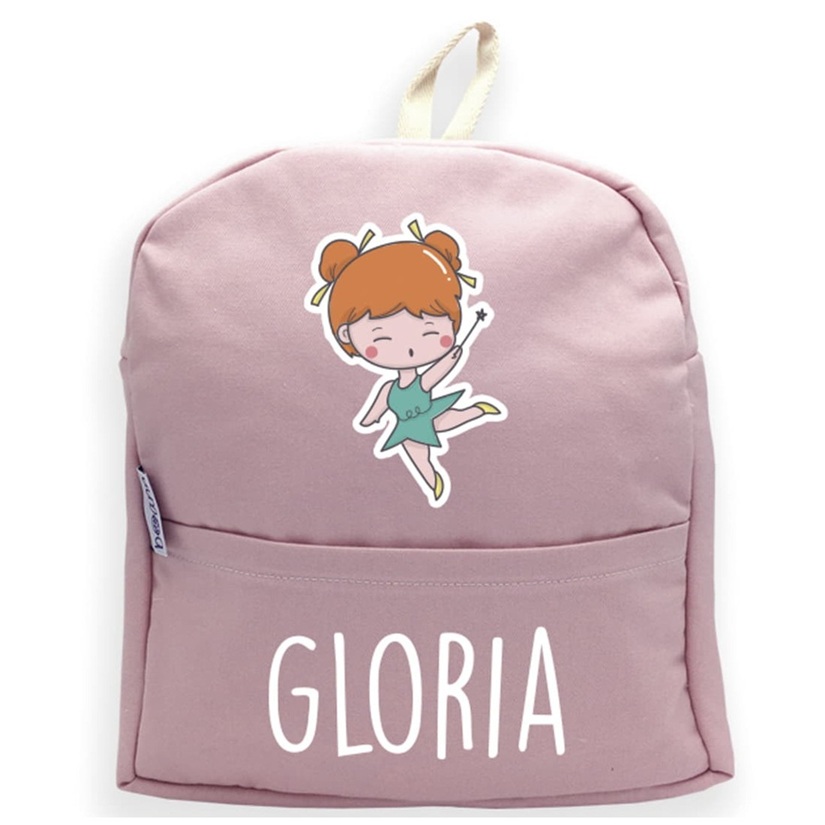 Mochila Hada con Nombre Personalizado la casita de dumbo