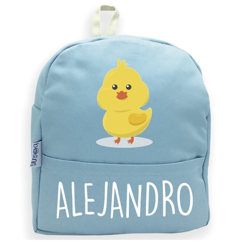 Mochila Pollo con Nombre Personalizado la casita de dumbo