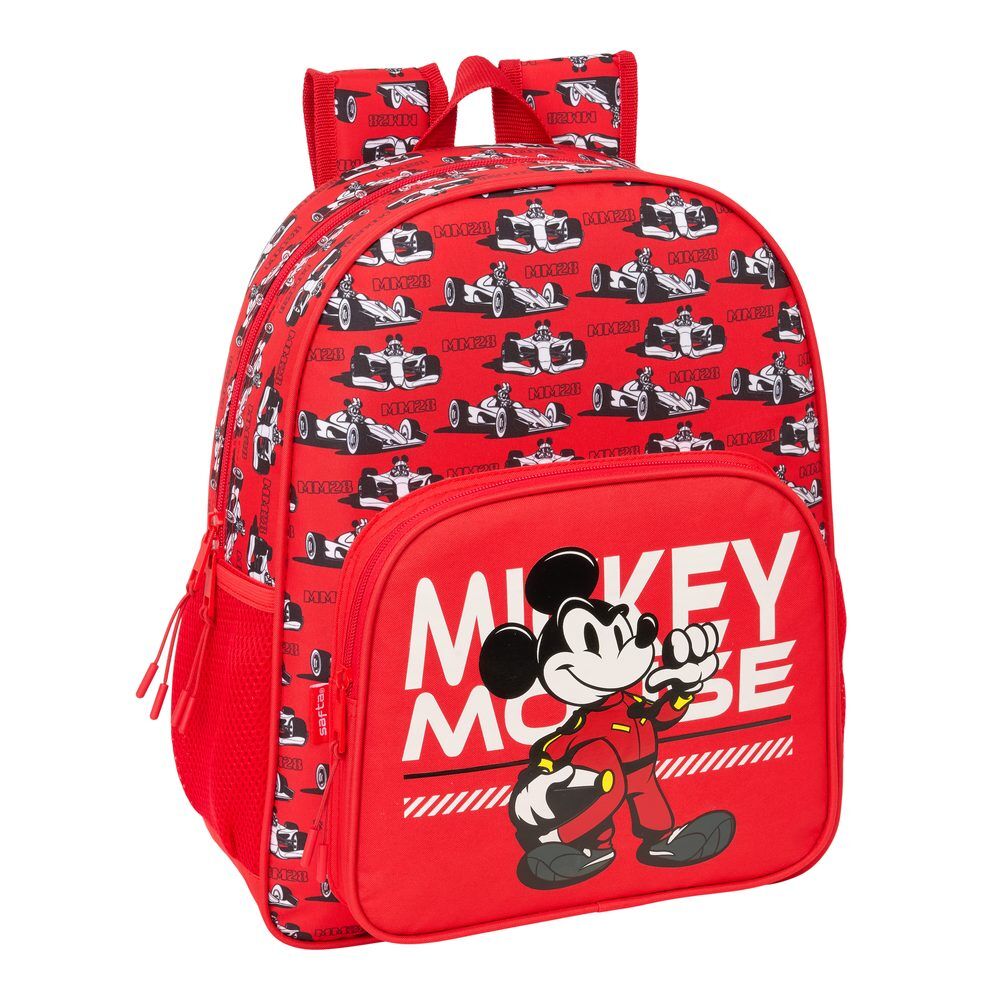 Mochila Racing Mickey & Friends Disney 38cm adaptable la casita de dumbo