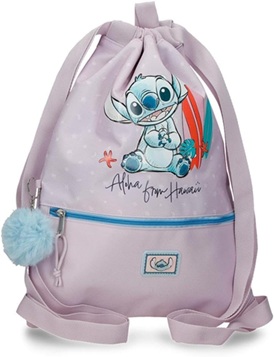 Mochila Saco con Cremallera Rosa Joumma Disney from Hawaii la casita de dumbo