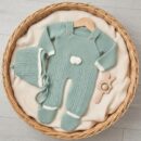 29108 CONJUNTO PETO PARA BEBE. VERDE. GLORY BEBE la casita de dumbo