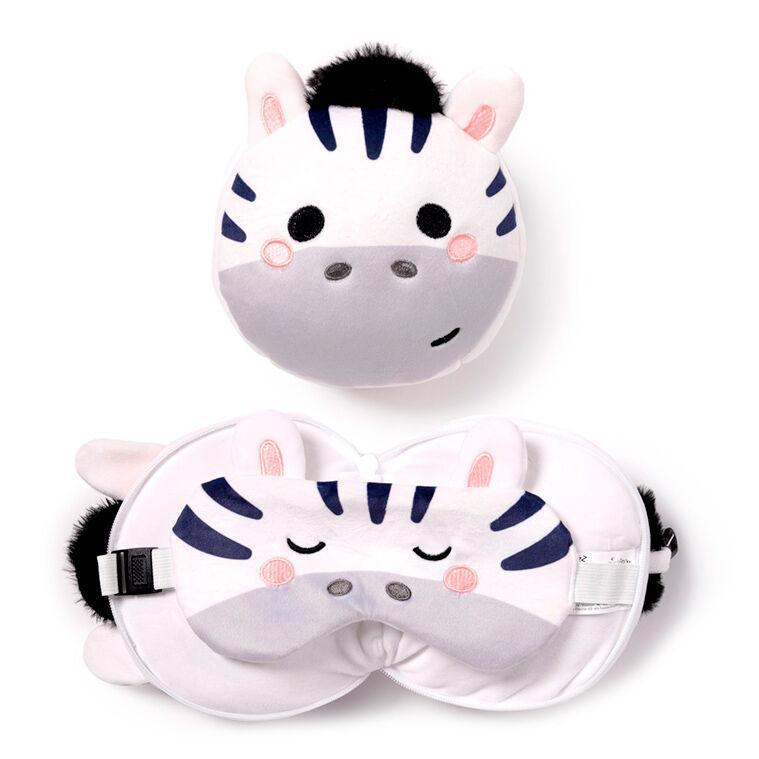 Almohada viaje antifaz Cebra Bali Adoramals Relaxeazzz la casita de dumbo