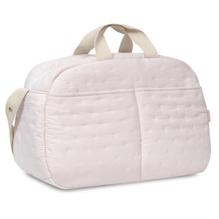 Bolso Gofrado Gris Interbaby