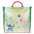 Bolso Holiday Stitch Disney Loungefly la casita de dumbo