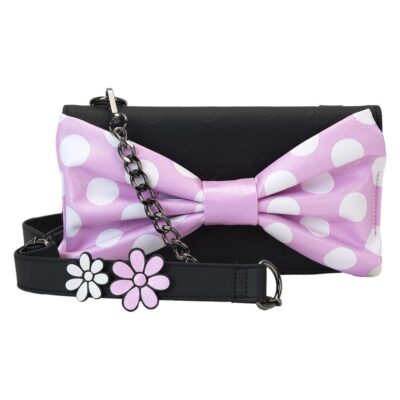 Bolso bandolera Floral Rock the Dots Minnie Disney Loungefly la casita de dumbo