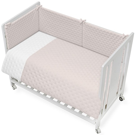 Funda Nórdica Reversible Gofrado Interbaby FUNDA NORDICA ROSA REVERSIBLE. GOFRADO la casita de dumbo