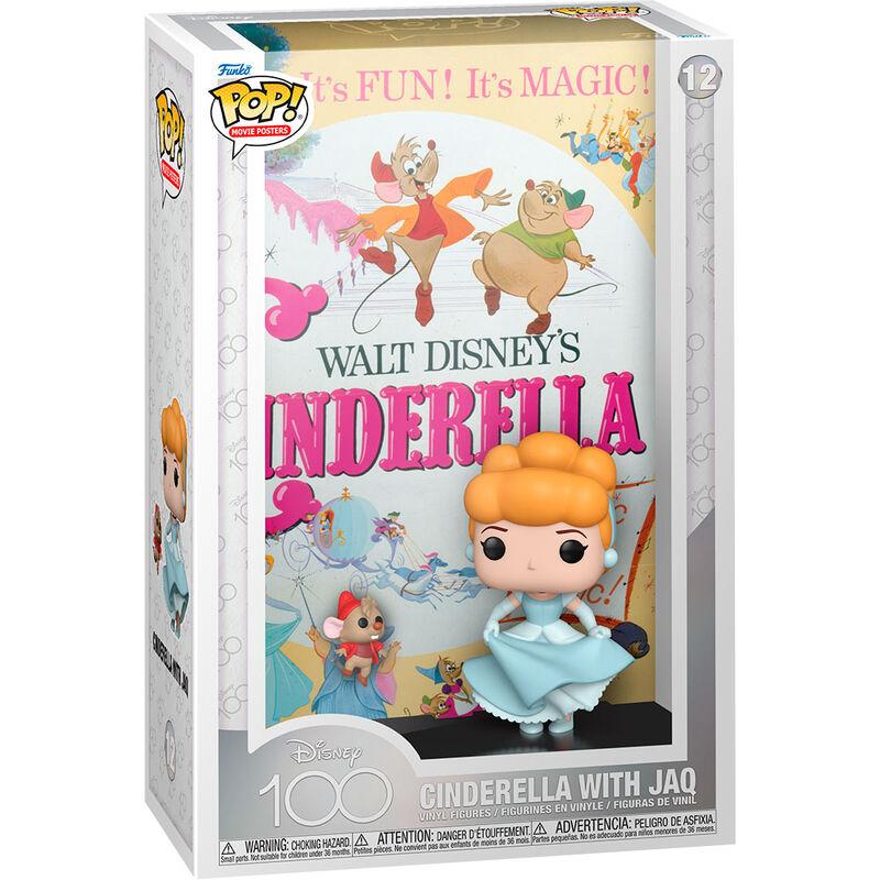 Figura Pop Movie Poster Disney 100th Anniversary Cenicienta la casita de dumbo