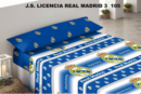 Juego de Sábanas Real Madrid 105 cm la casita de dumbo
