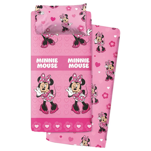 Juego sabanas Minnie Disney algodon 105cm la casita de dumbo