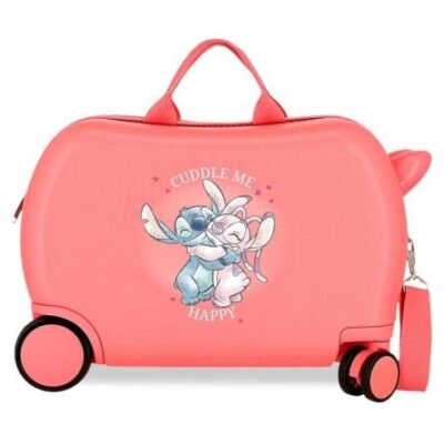 Maleta Correpasillos Stitch Cuddle Me Happy Coral la casita de dumbo