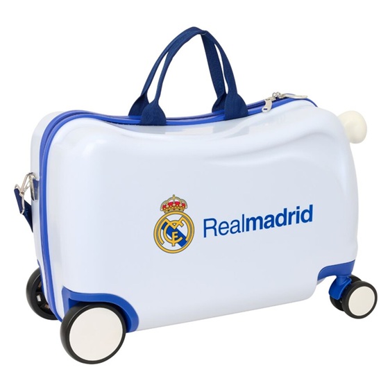 Mochila Real Madrid: Calidad y Estilo para Verdaderos Fans Maleta Trolley ABS Real Madrid