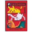 Manta Polar Pokemon roja la casita de dumbo