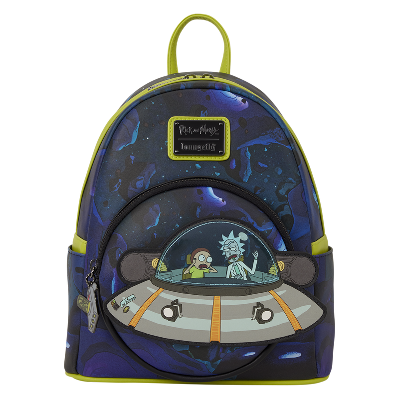 Licencias y Merchandise original Mochila Cartoon Network Rick and Morty Space Cruiser Loungefly 26cm