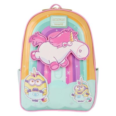 Mochila Fluffy Unicorn Minions Loungefly 30 cm LA CASITA DE DUMBO