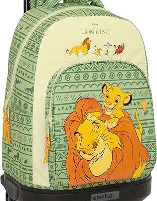Mochila Gde. Con Ruedas Compact Extraible Mufasa la casita de dumbo