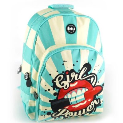 Mochila Gr Cantoneras De Goma B4U Lips 41Cm LA CASITA DE DUMBO