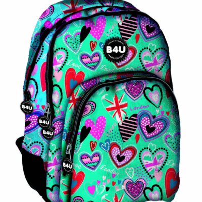 Mochila Gr. Cantoneras De Goma B4U Coraz la casita de dumbo