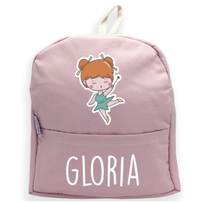 Mochila Hada con Nombre Personalizado la casita de dumbo