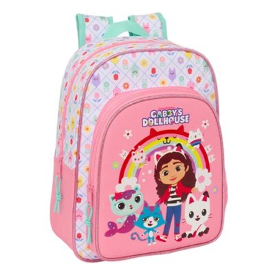 Mochila La Casa de Muñecas de Gabby 34cm adaptable la casita de dumbo