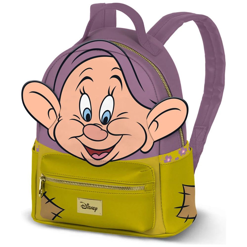 Mochila Mudito Blancanieves Disney 29cm la casita de dumbo