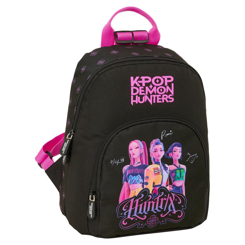 Mochila Negra Kpop Demon Hunters la casita de dumbo