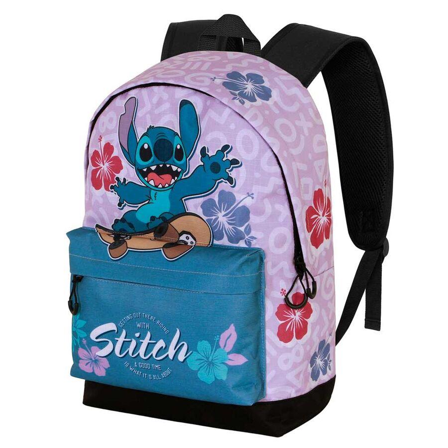 Mochila Skate Stitch Disney Adaptable la casita de dumbo