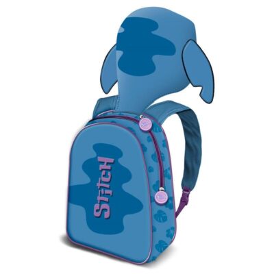 Mochila capucha Stitch Disney 31cm la casita de dumbo