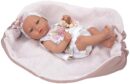 Muñeca Reborn Arias 38 Cm Inna Rosa Con Manta la casita de dumbo
