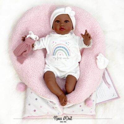 Muñeco Bebé Nines Addis Reborn 48cm