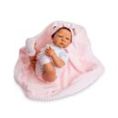 Reborn Berjuan Muñeco Bebé Color Rosa 50cm la casita de dumbo