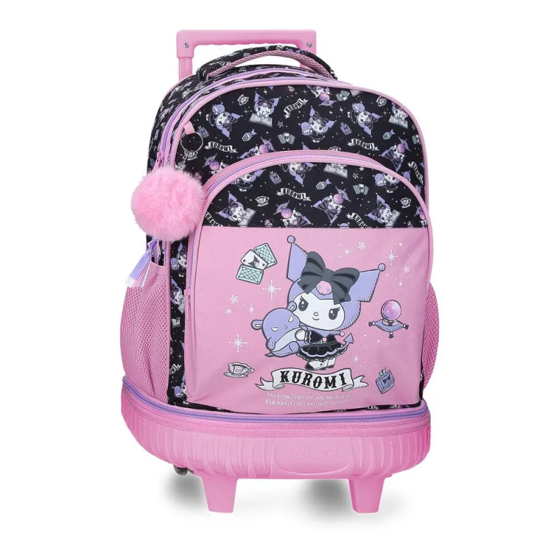 Trolley Compact Telling Kuromi Hello Kitty Extraíble 43 cm