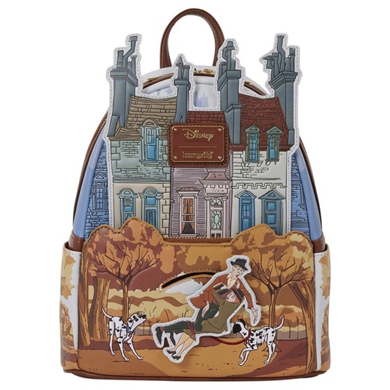 Mochila Roger & Anita 101 Dalmatas Disney Loungefly 26cm la CASITA DE DUMBO