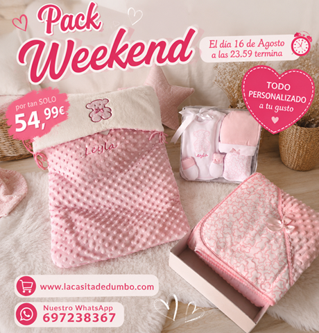 Pack Weekend Bebe 3