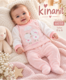 CONJUNTO POLAINA BEBE NIÑA TERCIOPELO 621126058 la casita de dumbo