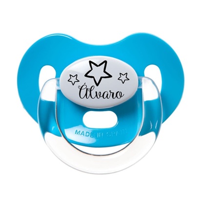 Chupete Dibujo Estrella con Nombre Personalizado la casita de dumbo