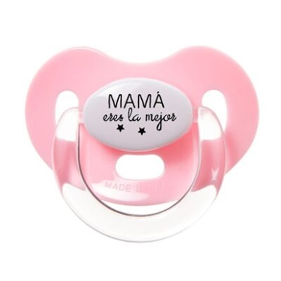 Chupete Personalizado Frase MAMÁ eres la mejor Boann la casita de dumbo