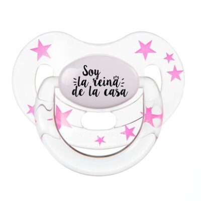 Chupete Personalizado Soy la reina de la casa