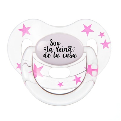 Chupete Personalizado Soy la reina de la casa