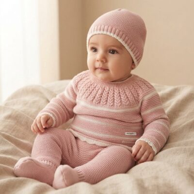 Conjunto Don Algodón Bebe Lana Maquillaje DAB-43G 2 la casita de dumbo