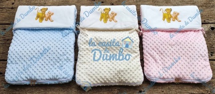 Saco Bebe burbujitas rey leon disney