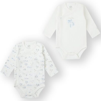 25200106 SET DOS BODIES PARA BEBE. YATSI la casita de dumbo