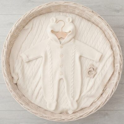 BUZO DE PUNTO CRUDO PARA BEBE. GLORY BEBE la casita de dumbo