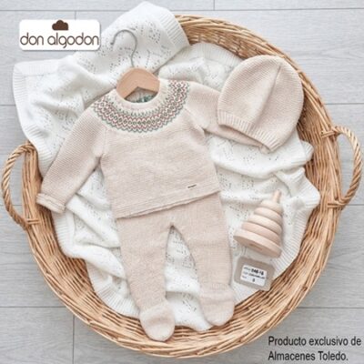 Conjunto Don Algodón Bebe Lana Vanisado DAB-1G