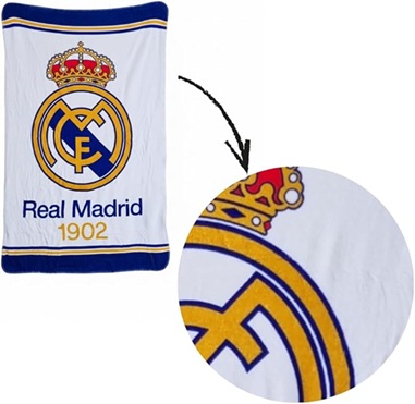 MANTA CORALINA REAL MADRID FC la casita de dumbo